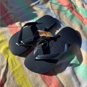 Havaianas Navy Blue Flip Flop Sandals